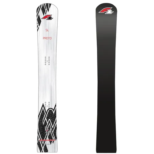 F2 Snowboard Speedster Proto SL Race 163 cm Silber/Schwarz 2024/25