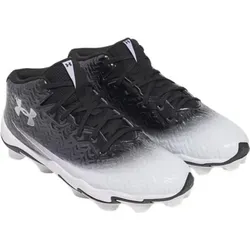 Produktbild Under Armour Spotlight Hammer (3028207) 9,0 Schwarz/Weiß – American Football Schuhe