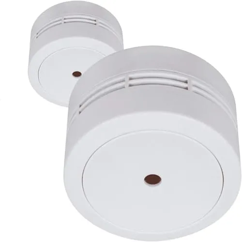 ELRO FS7810 Mini Rauchmelder - 10 Jahre Batterie für Wohnwagen und Boot - Zertifizierter Rauchmelder nach EN 14604 mit optischem Sensor für zuverlässigen Schutz. Ideal für mobile Anwendungen wie Wohnwagen und Boote, inklusive 10 Jahren Batterielebensdauer.