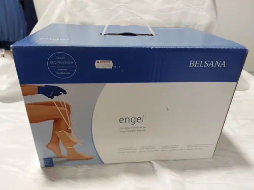Belsana Engel Anziehhilfe für Kompressionsstrümpfe - Praktische Anziehhilfe für Kompressionsstrümpfe, erleichtert das Anziehen und sorgt für mehr Komfort im Alltag.