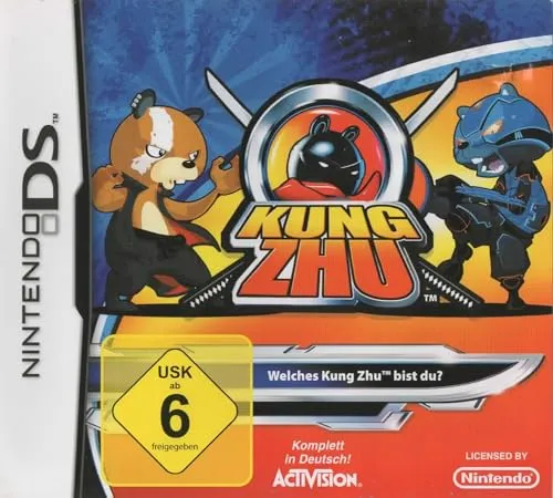 Zhu Zhu Pets: Kung ZHU für Nintendo DS - Puzzle-Spiel mit niedlichen Zhu Zhu Pets, ideal für Kinder und Familien, bietet stundenlangen Spielspaß auf Deutsch.