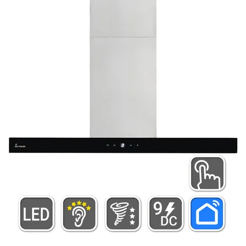 KKT KOLBE DELTA-INSEL-HC Dunstabzugshaube 90 cm mit Smart WiFi