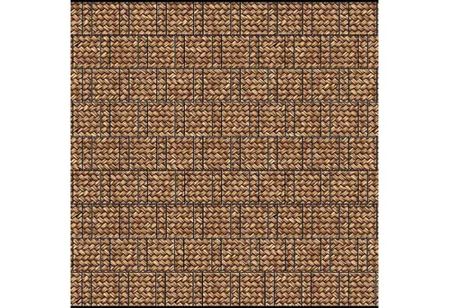 zaunzu Sichtschutzstreifen Geflecht bedruckter Sichtschutz 2,5m x 2,0m - Hochwertige Sichtschutzstreifen mit beidseitigem Motivdruck für Doppelstabzäune. Robustes Polyestergewebe, UV-beständig und wetterfest – ideal für individuelle Gestaltung Ihres Gartens.
