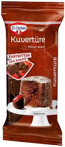 Dr. Oetker Kuvertüre Zartbitter 150g