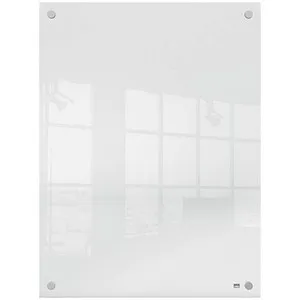 Nobo Whiteboard 1915621, rahmenlos und transparent - Konferenz und Präsentation: Transparentes, rahmenloses Whiteboard mit leicht zu reinigender Acryl-Oberfläche – ideal für unauffällige Integration in jedes Umfeld.