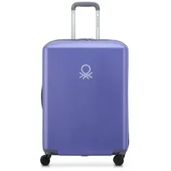 Delsey Paris x United Colors of Benetton UCB Hardside 4-Rollen Trolley 66 cm  lila