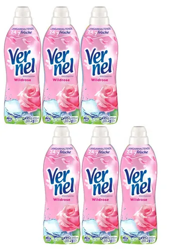 Vernel Wildrose Weichspüler (34 Waschladungen)