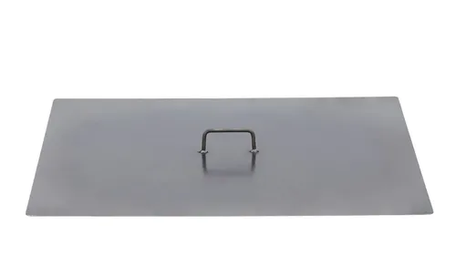 Feuerschalen Abdeckung 81 x 81 cm - unlakiert - Feuerstellen-Zubehör, hitzebeständig und ideal für Garten oder Terrasse, schützt Ihre Feuerschale vor Witterungseinflüssen.