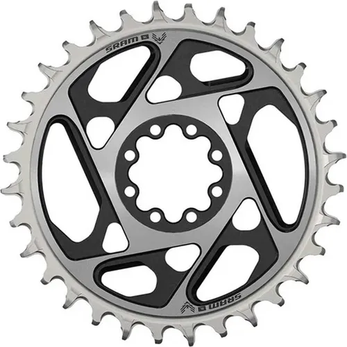 Sram Kettenblatt T-Type 12-f XXSL Eagle 38 Zähne - Kettenblatt für optimale Schaltperformance, gefertigt aus robustem Aluminium mit 0mm Offset, ideal für anspruchsvolle Mountainbiker.