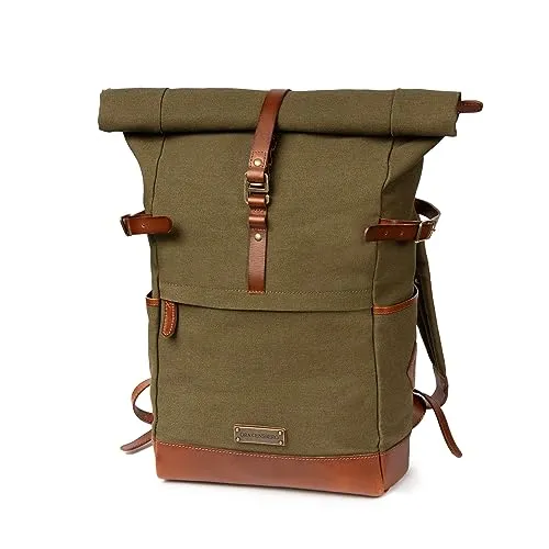 DRAKENSBERG Rucksack Roll-Top »Wyatt« Oliv-Grün