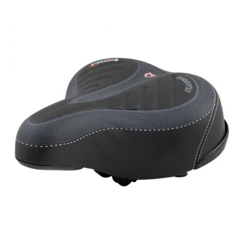 Sattel City XXL Unisex L250xB210mm City/Touren schwarz Fahrrad