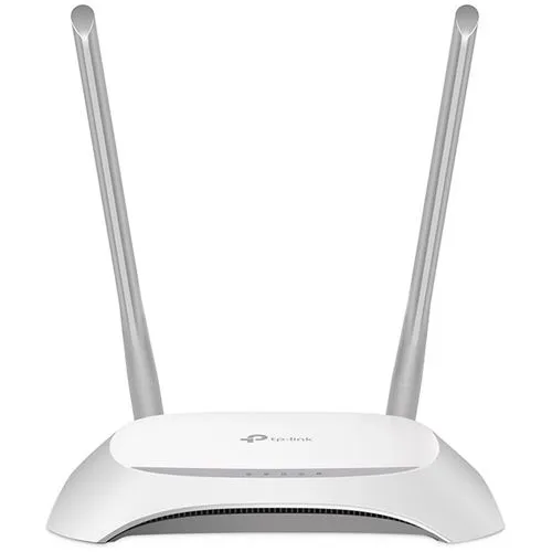TP-Link TL-WR840N N300 WLAN Router - Schnelles 300 Mbit/s WLAN, optimale Reichweite durch 2 externe Antennen, ideal für Haushalte und kleine Büros