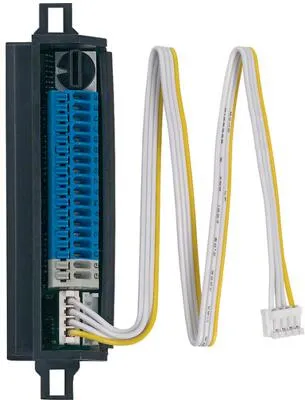 Elcom BTE-116 i2-BUS Tastenexpander - Tastenexpander für bis zu 16 Klingeltaster, einfach zu installieren ohne Matrix-Verschaltung, ideal für effiziente Sprechanlagen-Intercom-Systeme.