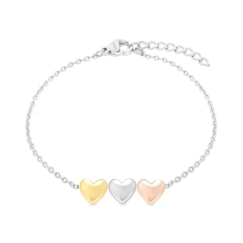 s.Oliver Armband - Elegantes Edelstahlarmband verstellbar bis 18 cm - Stilvolles Armband aus poliertem Edelstahl, verstellbar bis 18 cm. Modernes Design und hochwertige Verarbeitung machen es zum idealen Geschenk.