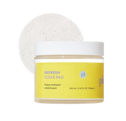 Plodica - Refresh Clear Pad - Gesichtsreiniger mit Nelumbo nucifera Extrakt für eine erfrischende und klärende Wirkung auf die Haut.