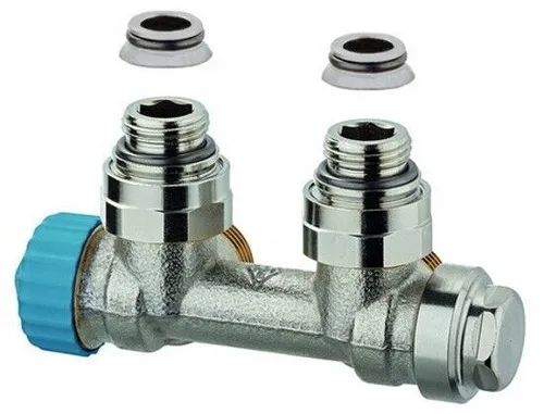 Heimeier Thermostat Ventilunterteil Multilux - Eckform IG 1/2