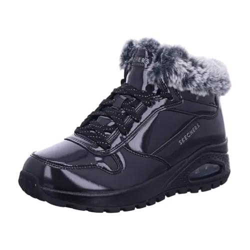 Skechers 168126-BBK UNO RUGGED BLACK EU37 - Wanderschuhe mit modischem Design, aus hochwertigen Materialien für optimalen Komfort und Flexibilität – ideal für Alltag und Freizeit.