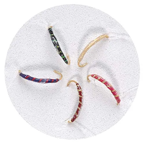 Jenzi Angeln Anton Gr.14 5 Nymphen Renken Hegene Premium