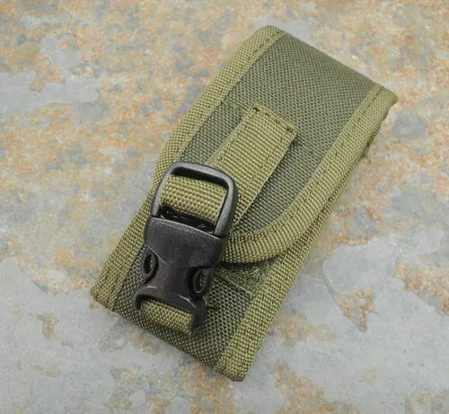 PIELCU Robustes Corduraetui für Messer 11-12 cm Cordura Holster VERDE 78309