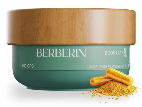 BOOS LABS Berberin I 500mg I 150 vegane Kapseln
