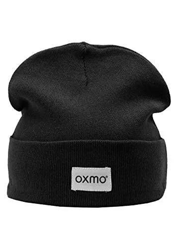 OXMO Biene Damen Wintermütze Beanie Mütze, Größe:ONE Size, Farbe:Black (799000)