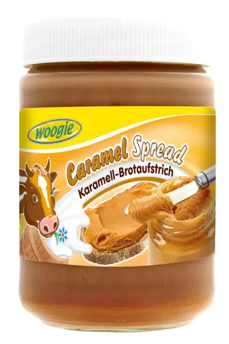 Woogie Karamell-Brotaufstrich 400g