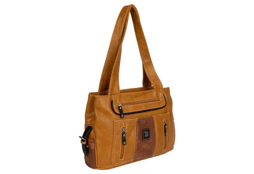 EAAKIE Umhängetasche Damen Tasche Schultertasche Umhängetasche Leder Optik Handtasche, als Schultertasche, Umhängetasche tragbar