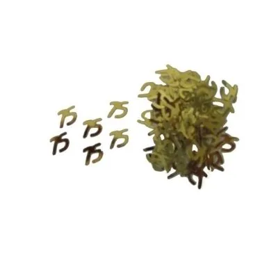 Konfetti Zahl 75 in gold von Sander Wieler