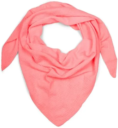 styleBREAKER Damen Musselin Dreieckstuch aus 100% Baumwolle