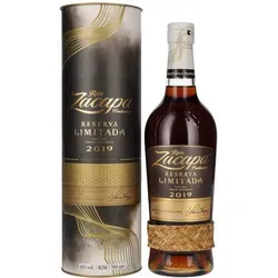 Ron Zacapa Centenario RESERVA LIMITADA 2019 - Exklusiver Rum in Geschenkbox - Premium Rum aus Guatemala, gereift in Muskatweinfässern, mit komplexen Aromen von Vanille, Schokolade und reifen Früchten – perfekt für Genießer und Sammler.