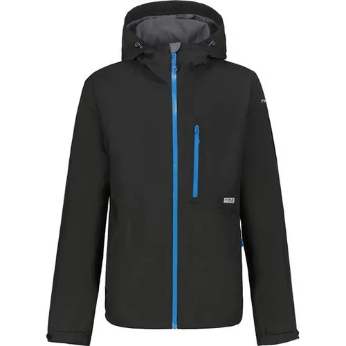 ICEPEAK Herren Jacke BANGS - Wasserdicht und Atmungsaktiv - Hochwertige Icepeak Jacke für Herren mit wasserdichter und atmungsaktiver Funktion. Ideal für Outdoor-Aktivitäten, ausgestattet mit verstellbarer Kapuze und praktischen Taschen für höchsten Komfort.