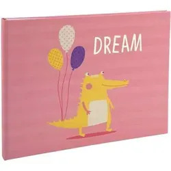 Fotoalbum Baby 28,5x22cm - 30 Seiten in Rosa - Fotoalbum Baby, ideal für die ersten Erinnerungen, mit matte Beschichtung und Platz für 60 Fotos auf weißen Seiten mit transparenten Zwischenblättern.