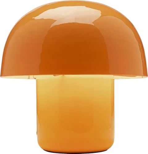 Kare Design Tischleuchte Mushroom Shiny Duo Sunday, Orange in orange von KARE
