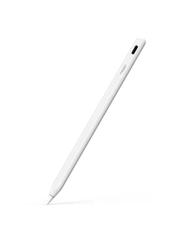 Metapen Pencil A8 für iPad - Weiß - Präziser Stylus für iPad, ideal zum Notieren und Zeichnen. Bietet ein natürliches Schreibgefühl mit hoher Genauigkeit und Neigungssensitivität. Schlankes Design mit magnetischer Halterung für den täglichen Einsatz.