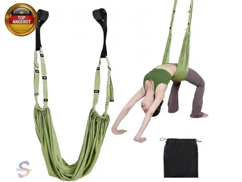 Yoga Dehnungsband, Verstellbarer Aerial Yogatuch Türrahmen, Yoga Tuch zum