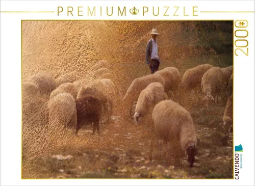 CALVENDO Puzzle Hirte und Herde 2000 Teile