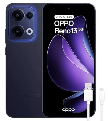 OPPO Reno13 5G 12GB/256GB Blau (Luminous Blue) Dual-SIM von OPPO