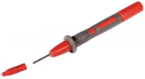 Präzisions-Prüfspitze mit 4mm-Sicherheitskupplung, rot