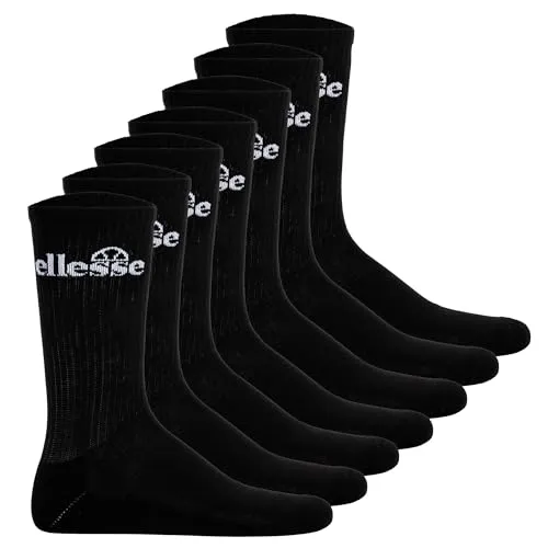 ellesse Unisex Sport-Socken in schwarz von ellesse