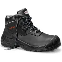 Sicherheitsschnürstiefel LUTZ S3 HI Größe 46 - Schwarz - Arbeits- & Schutzkleidung - ESD-gerechte Sicherheitsstiefel mit kälte- und wärmeisolierenden Eigenschaften, hitzebeständig bis 300 °C und durchtrittssicher für optimalen Schutz am Arbeitsplatz.