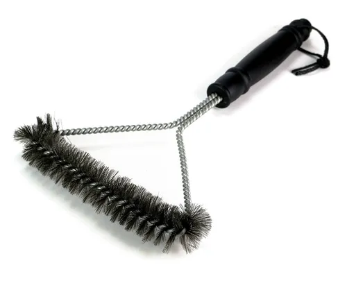 Grillbürste Premium für Gusseisen Porzellan & Edelstahlrost BBQ Drahtbürste