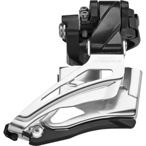 Shimano Deore Umwerfer – Unisex, Schwarz, One Size - Vorderer Fahrradumwerfer für optimale Performance, ideal für anspruchsvolle Radfahrer.