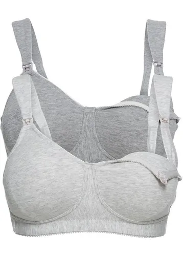 bonprix Still-BH (Packung, 2-tlg) für den Alltag, mit Klickverschluss am Cup, nahtlos vorgeformte Cups