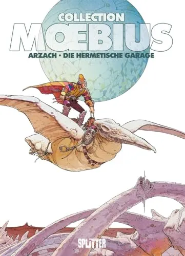 Moebius Collection: Arzach / Die hermetische Garage - Comics über die faszinierende Welt von Moebius, die einzigartige Kunst und Geschichten vereint, perfekt für Sammler und Fans fantastischer Erzählungen.