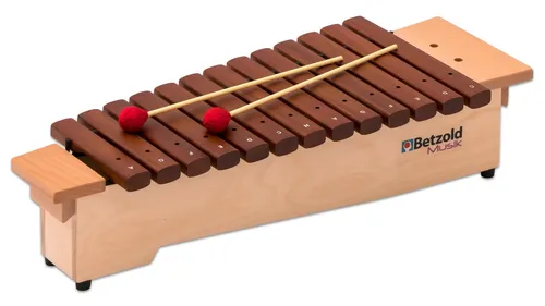 Betzold Sopran-Xylophon, Tonumfang: diatonisch