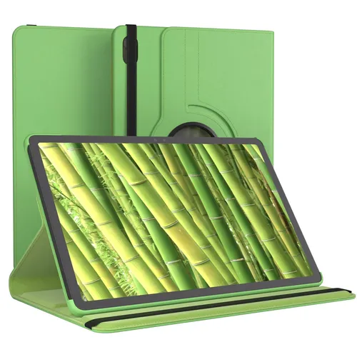 Schutzhülle für Samsung Galaxy Tab S11 360° Grad Tablet Case Kunstleder Grün
