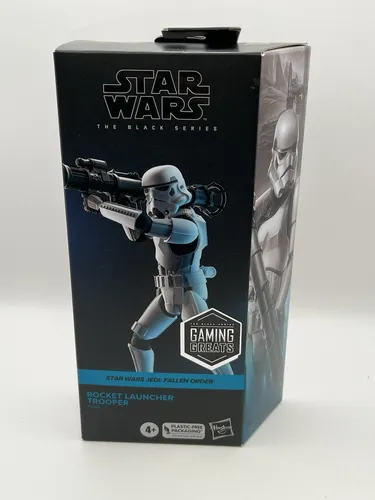 Hasbro Stormtrooper Action Figur mit Raketenwerfer 15Cm - Actionfigur für Kinder, offiziell lizenziert und perfekt für Star Wars-Fans zum Spielen und Sammeln.