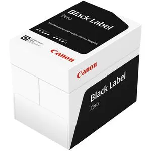 Canon Kopierpapier Black Label Zero A4 80g/m² in schwarz von Canon