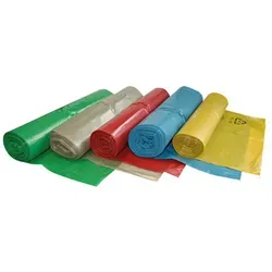 Müllbeutel LDPE, 120 l, ca. 45 μ, transparent, 6 x 25 Stück