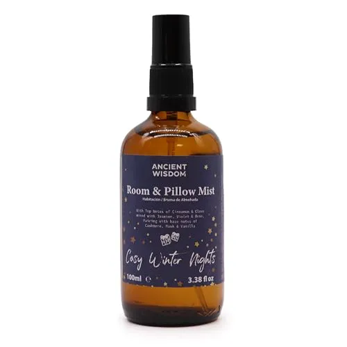 Ancient Wisdom Weihnachtsduft-Spray, für Zuhause und Kissen, 100 ml (gemütliche Winternächte)